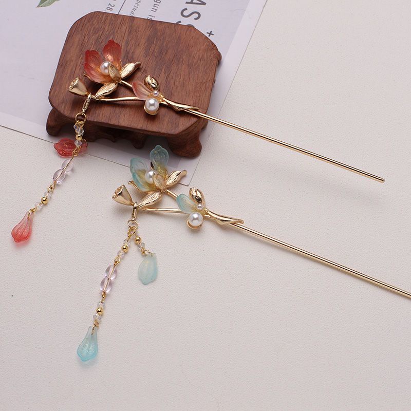 [Aishang Xinh Đẹp] Trâm Cài Tóc Hán Phục Bằng Kim Loại Đơn Giản Cổ Điển Phong Cách Trung Hoa Cho Nữ