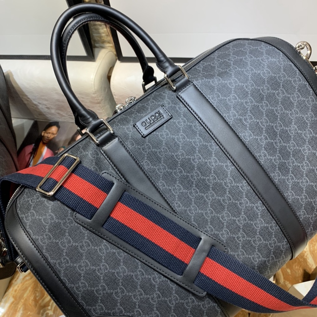 Túi xách du lịch da thật thời trang cao cấp Gucci GG GC phong cách sang trọng, thời thượng