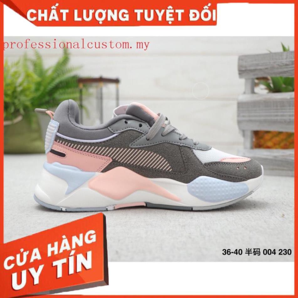 | Xả Xả| [ẢNH THẬT] Giày thể thao Puma rsx lõi xám phong cách năng động trẻ trung Cao Cấp TOP CHAY Có Sẵn Có Sẵn : x ? .