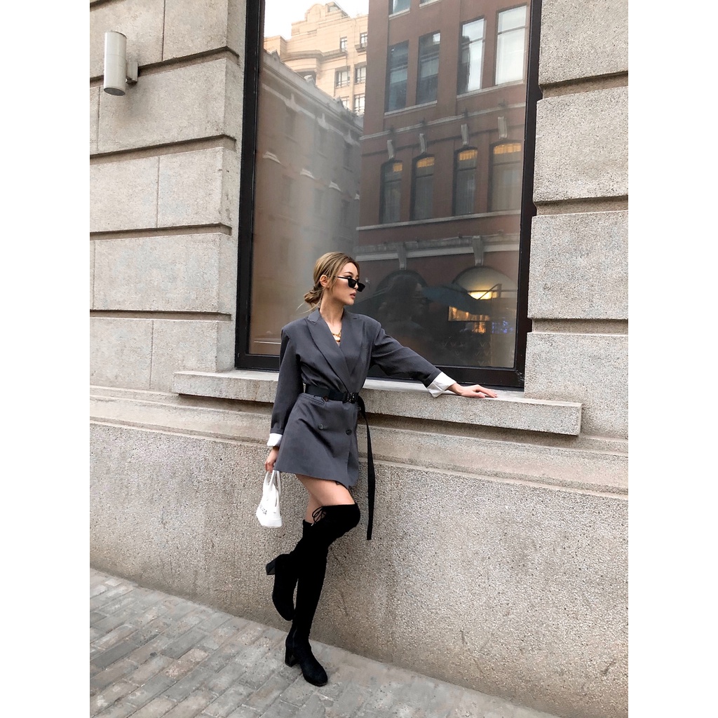 Túi Xách Tay Da Bò MINI Ville XXS Màu Trắng Không Hộp