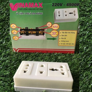Ổ CẮM 3 CHỊU TẢI 6000W VINAMAX