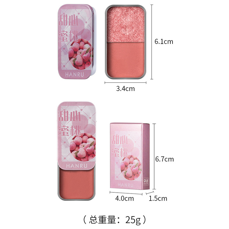 [Hàng mới về] Hộp phấn mắt hai màu mini ánh ngọc long lanh thời trang | BigBuy360 - bigbuy360.vn
