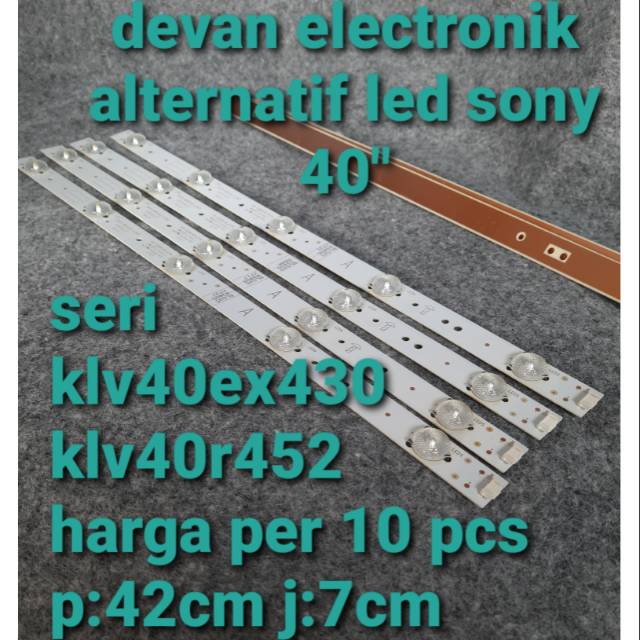 Đèn Led Gắn Sau Tv Sony 40 Inch Klv-40ex430 Klv-40r452 Led Backlight Tv Sony Klv 40ex Klv 40r