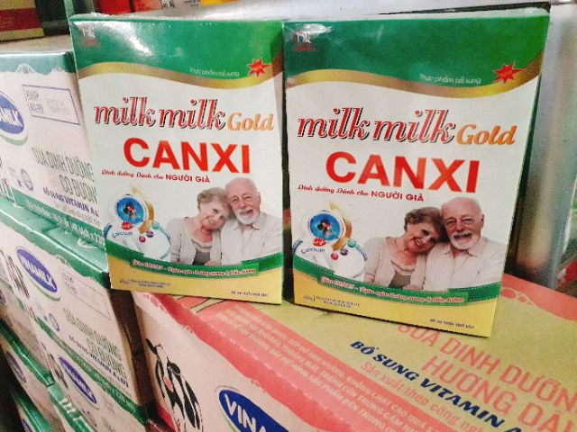 Sữa bột dinh dưỡng MilkMilkGold dành cho người già - MẪU MỚI