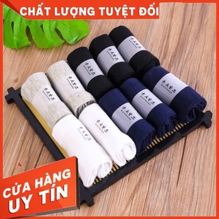Hộp 10 đôi tất khử mùi hôi chân nhiều màu