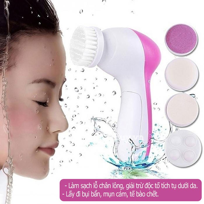 MÁY MASSAGE MẶT 5 IN 1- BEAUTY CARE MASSERGER AE 8782