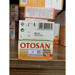 Otosan Nasal Spray Baby.Giúp Bé Hết Viêm Xoang,Khô Mũi Do Vi Khuẩn,Vi Rút.Chai 30ml.Ý