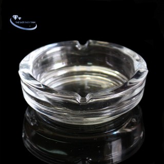 Gạt tàn thuốc thủy tinh Deli