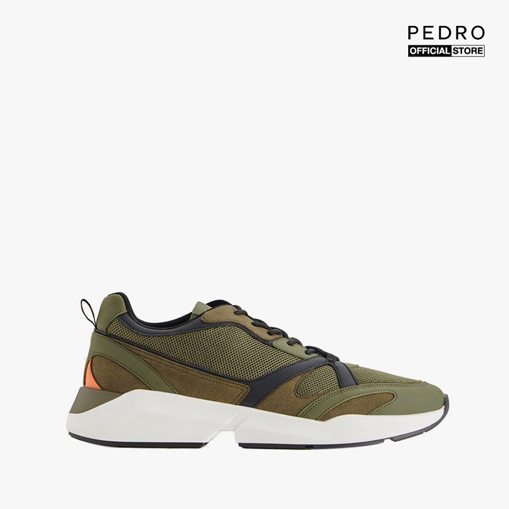 PEDRO - Giày thể thao nam Suede And Mesh PM1-76210143-64