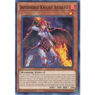 Thẻ bài Yugioh - TCG - Infernoble Knight Astolfo / MP21-EN108'