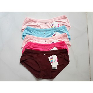 10 QUẦN CHIP ĐỒ LÓT NỮ COTTON THÁI LAN TENCEL6368 quả táo (giao màu ngẫu nhiên)