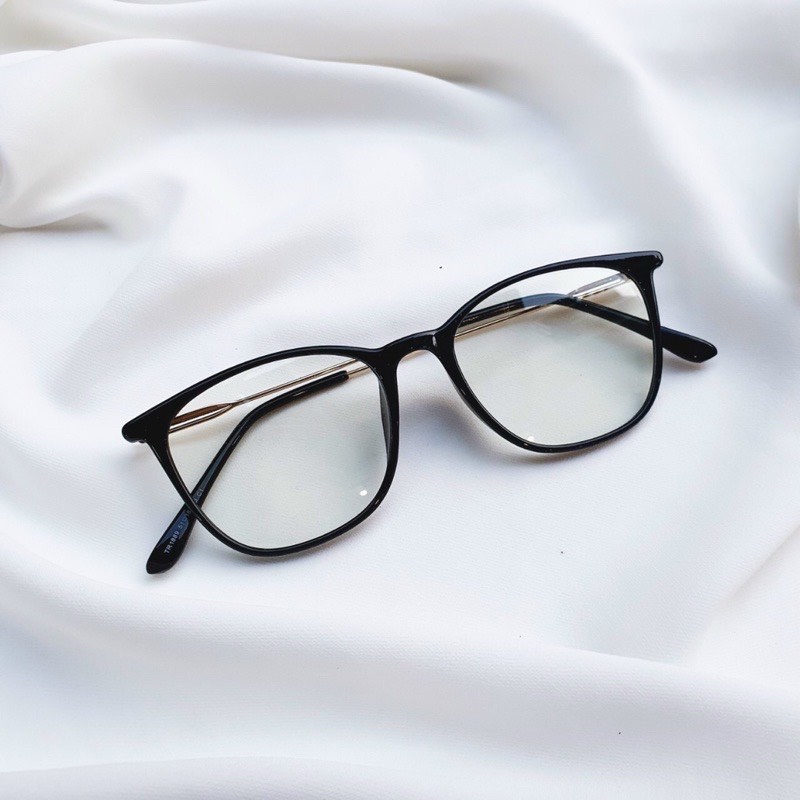 Mắt Kính Gọng Cận Cao Cấp Form Vuông Lyly 661 Phong Cách Ulzzang Siêu Xinh - Hazo