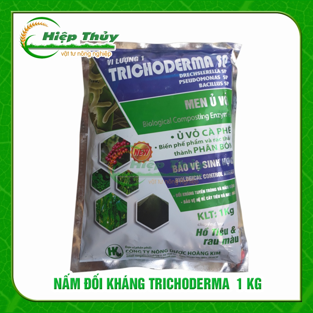 Men Vi Sinh NẤM trichoderma Dùng Ủ Phân Và Xử Lý Đất Trước Khi Trồng | gói 1KG