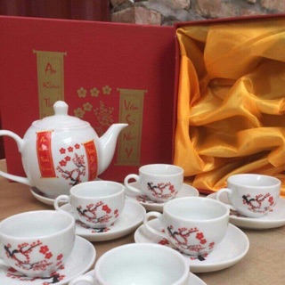 BỘ ẤM CHÉN BÁT TRÀNG CAO CẤP