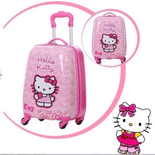 VALI KÉO HELLO KITTY HỒNG 18 INCNH CHO BÉ GÁI