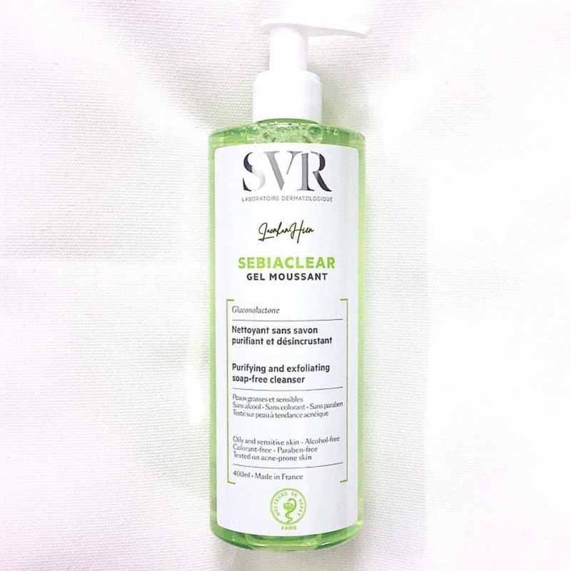 SỮA RỬA MẶT SVR SEBIARCLEAR GEL MOUSSANT 400ML MẪU MỚI NHẤT