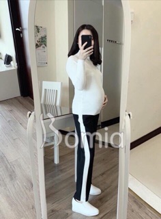 Áo len bầu trơn cổ 3 phân chất len tăm ôm dáng