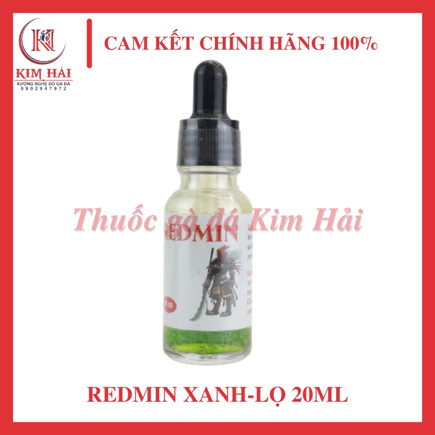 REDMIN XANH - Lọ 20ml-dành cho gà kén ăn,k(íc)h thích gà ăn nhiều,giúp gà mau t(ăn)g b(o),lên nước m(á)u.
