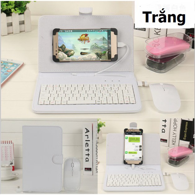 Bao da bàn phím chuột không dây bluetooth cao cấp   shop bansigudetama