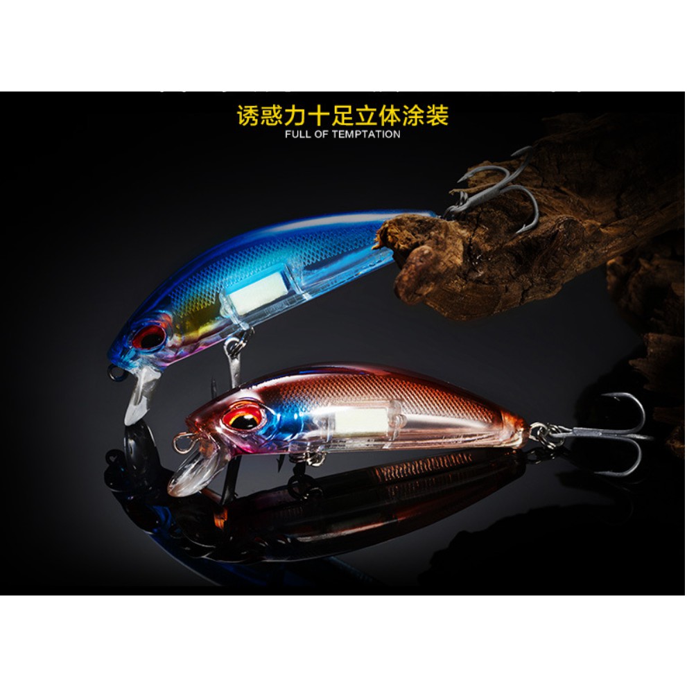 Mồi Câu Cá Giả Bằng Nhựa Cứng 0.2-1.5m 7mm / 10.4g