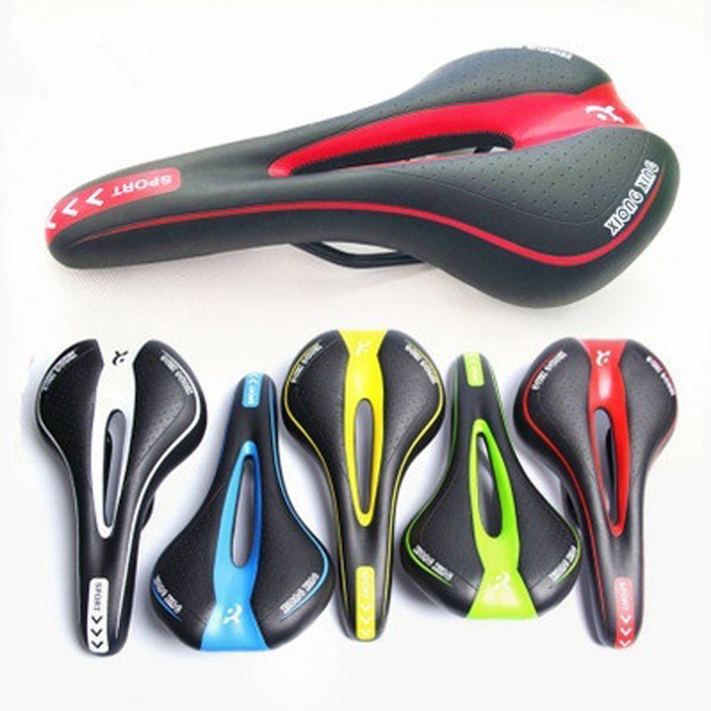 Yên Xe Đạp Leo Núi Bằng Pu Gel Mềm Thoáng Khí Chống Sốc Nhiều Màu Chất Lượng Cao