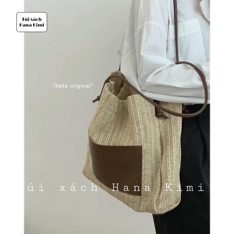 Túi Tote, Túi cói đi biển phom mềm