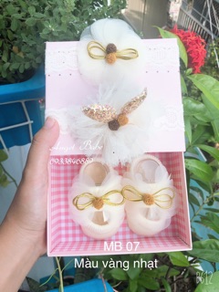Set băng đô kèm vớ cho bé