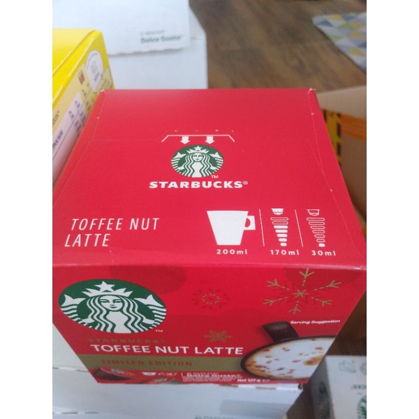 Dolce Gusto Starbucks Toffee Nut Latte Limited Edition Nhập khẩu UK