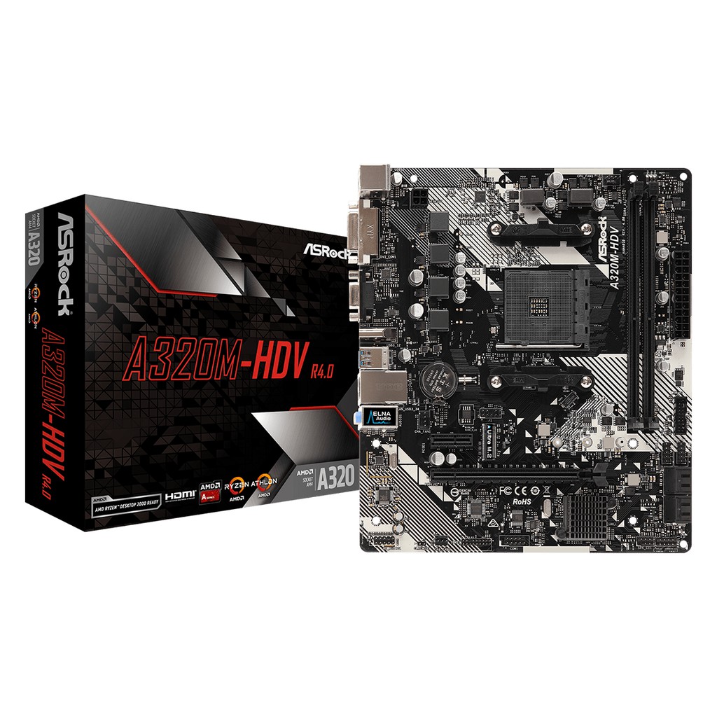 [Mã ELCL99 giảm 7% đơn 500K] Bo mạch chủ Asrock A320M-DVS Hàng chính hãng FPT - Vĩnh Xuân phân phối BH 36 Tháng | BigBuy360 - bigbuy360.vn
