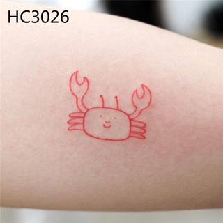Long-lasting Waterproof Tattoos  Sticker Cartoon Pattern