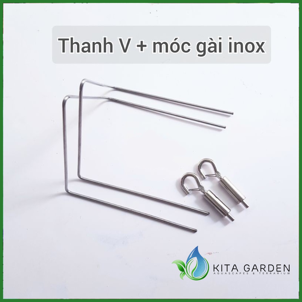 Giá treo đèn hợp kim nhôm, pass kẹp đèn, thanh treo đèn