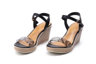 Sandal đế xuồng ( ảnh thật)-S 09311