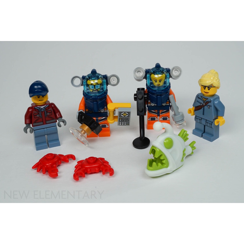 60264 Đồ chơi lắp ráp Iego City Ocean Exploration Submarine - Tàu ngầm thám hiểm đại dương