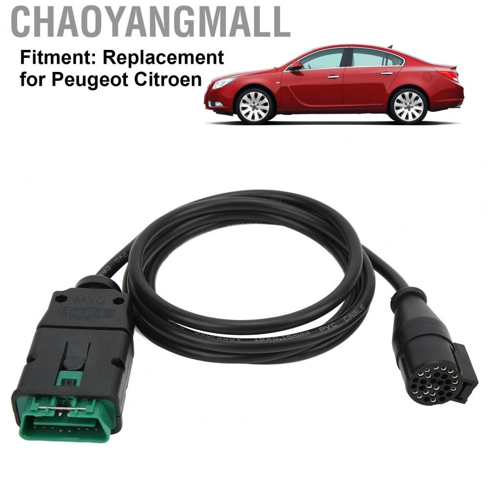 Chaoyangmall USB OBD2 Diagnostic Cable Fault Code Reader Adaptor Replacement for Peugeot Citroen Adapter Auto Tool