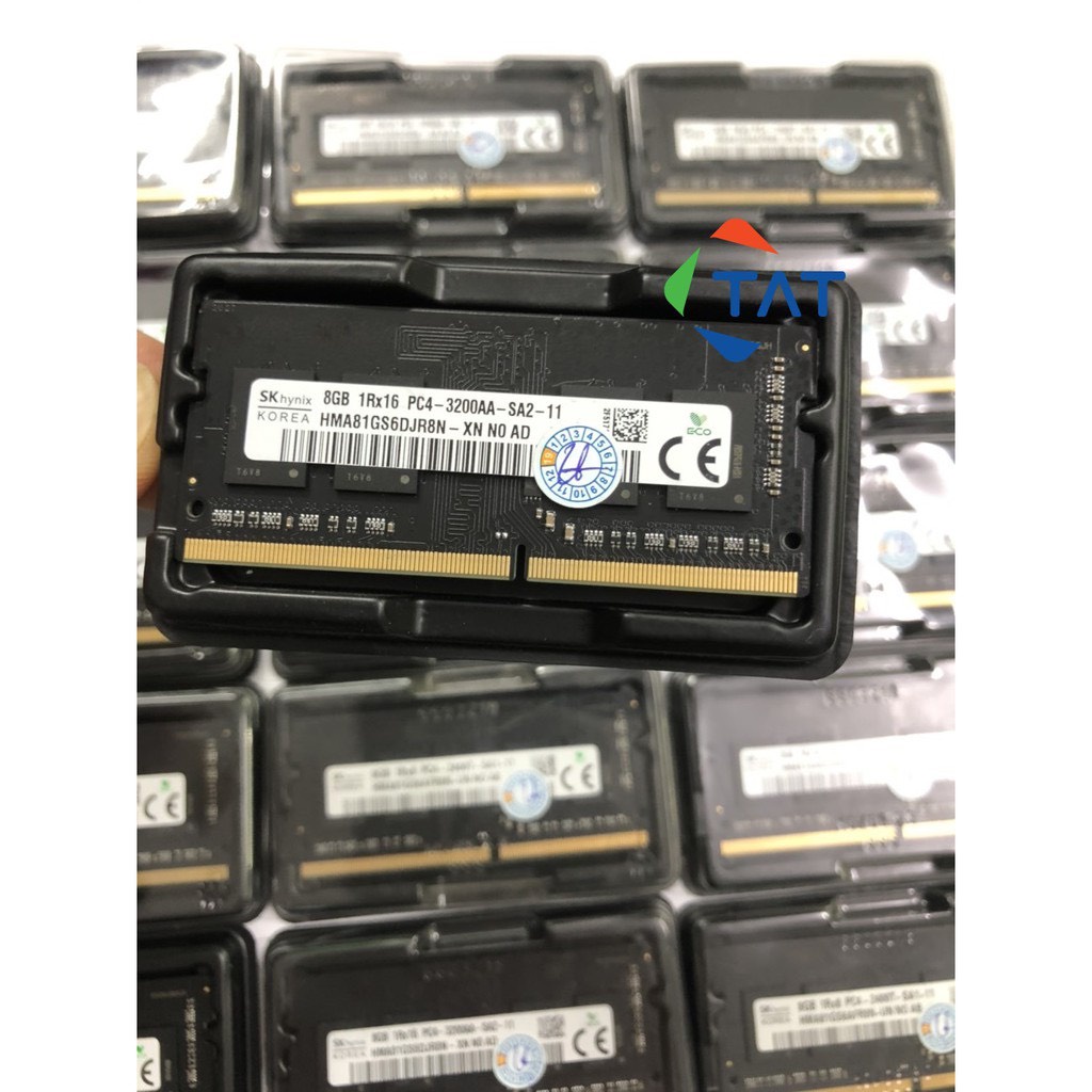 Ram laptop 8G buss 3200MHZ Samsung/ Hynix/ Kingston