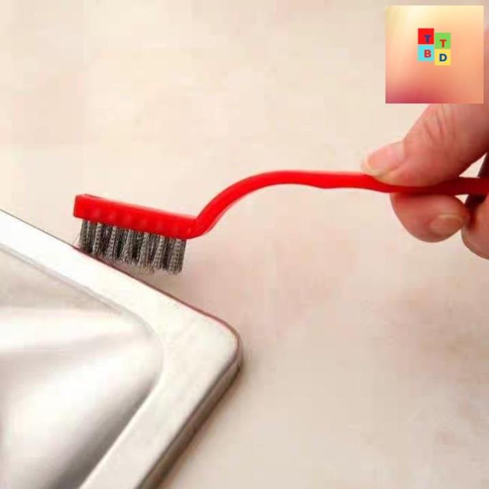 Set 3 bàn chải sắt đánh bóng, cọ rửa chuyên dụng