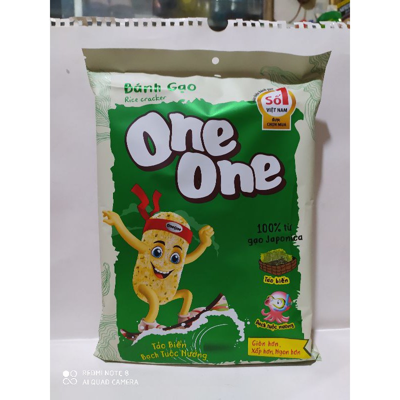 BÁNH GẠO ONE ONE VỊ TẢO BIỂN 104g