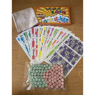 BỘ CỜ LÔTÔ GIẤY GIẢI TRÍ NGÀY TẾT