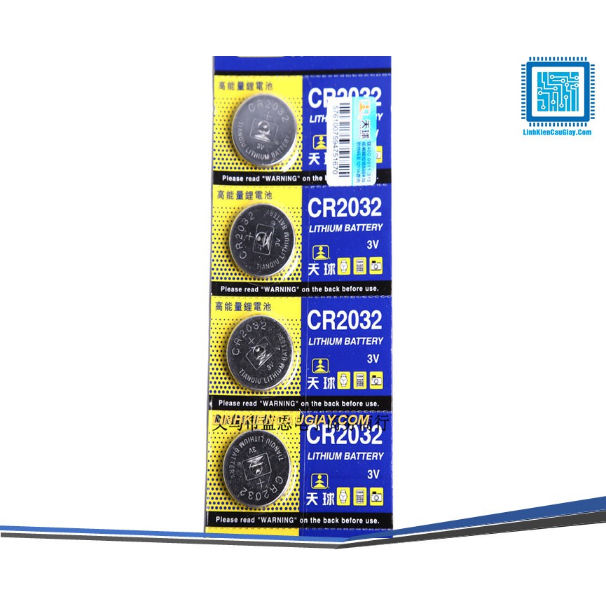 Pin CR2032 Loại Vỉ