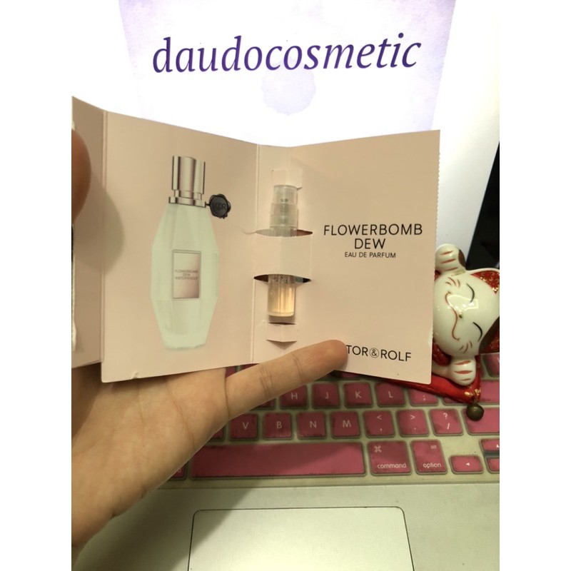 [ vial NEW ] Nước hoa Viktor &amp; Rolf Flowerbomb Dew EDP 1.2ml