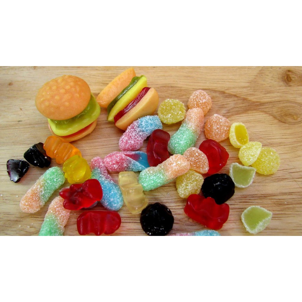 Kẹo dẻo Trolli Gummi World 230gr (Gói hỗn hợp)