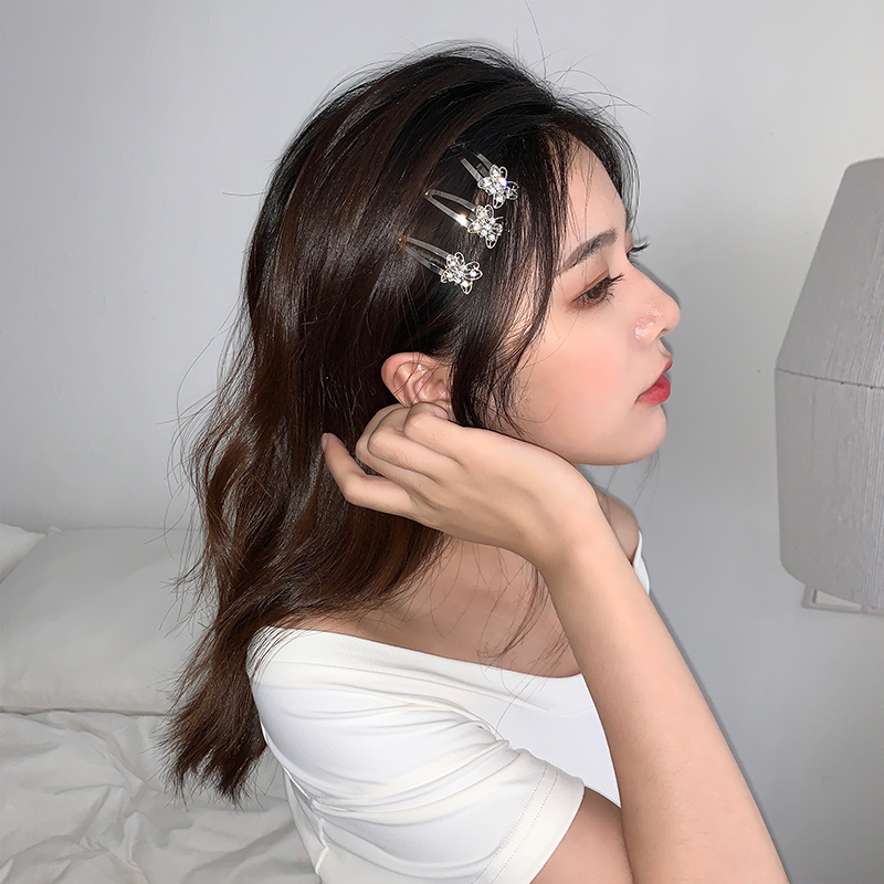 Kẹp tóc hình bướm đính đá phong cách Mori dễ phối đồ 22603 cho nữ mang đi chơi