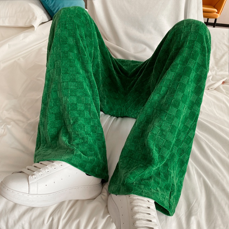 Quần nam thời trang hàn quốc quần ống suông đồng bằng simple quần baggy pants nam
