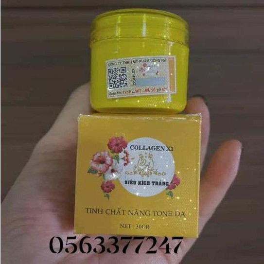 KÍCH TRẮNG COLLAGEN X3