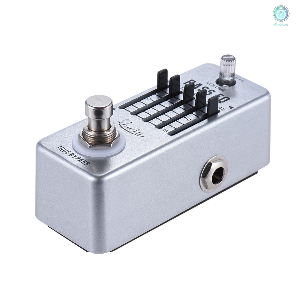 Bàn Đạp Hiệu Ứng 3c Rowin Cho Guitar Bass 5-band Eq