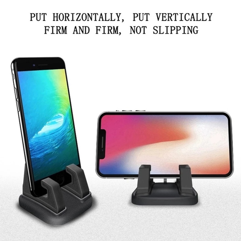 Giá Đỡ Điện Thoại Gắn Xe Hơi Xoay 360 Độ Tự Dính Tương Thích Với iPhone Và Android