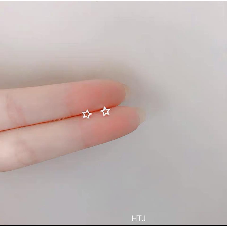 Bông Tai Nụ Bạc,,  mẫu bông nhỏ , dễ thương. Bạc_Ngọc Anh