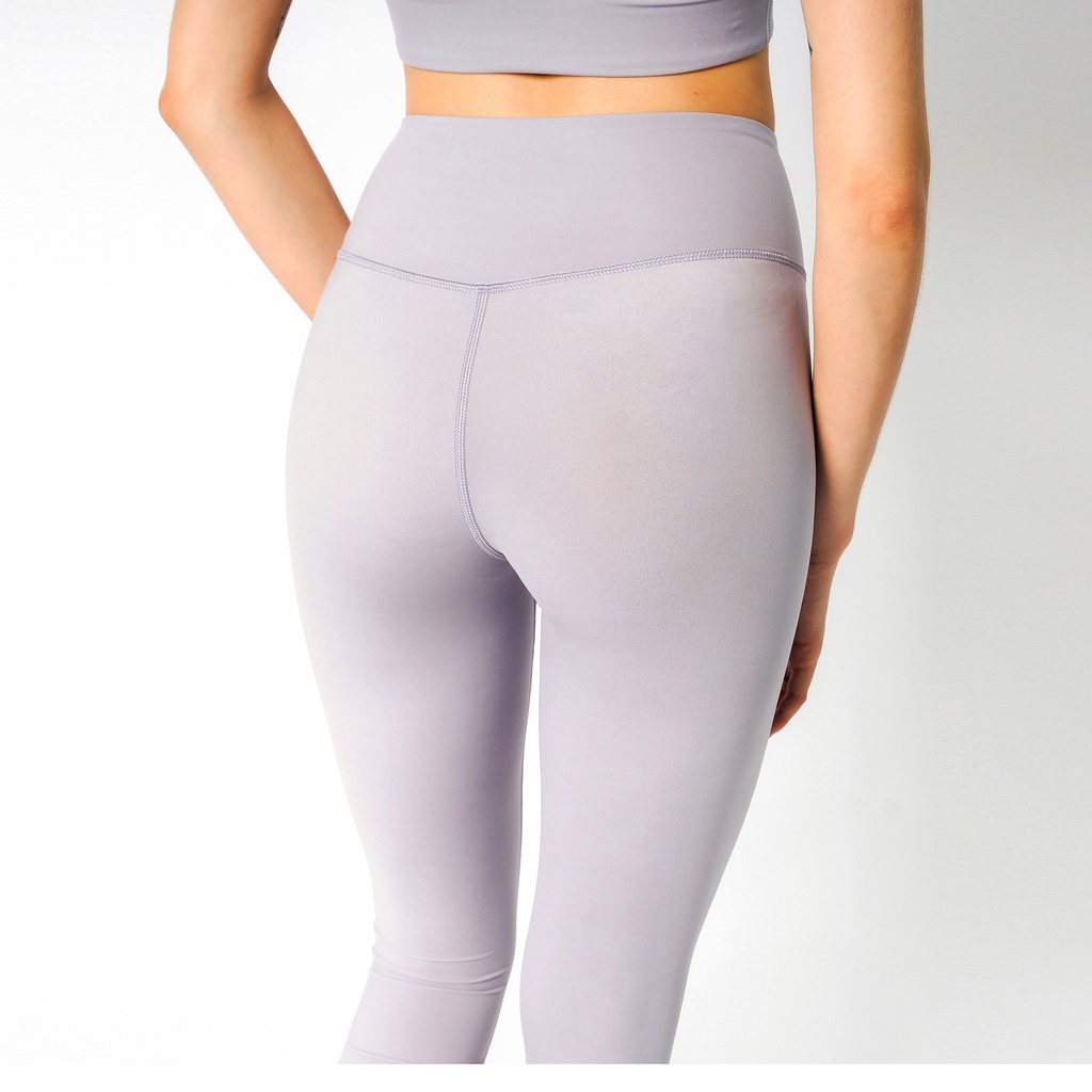 Quần tập gym yoga legging nữ cạp cao WLF18 Eco-friend, nâng mông tôn dáng, vải thấm hút khô thoáng