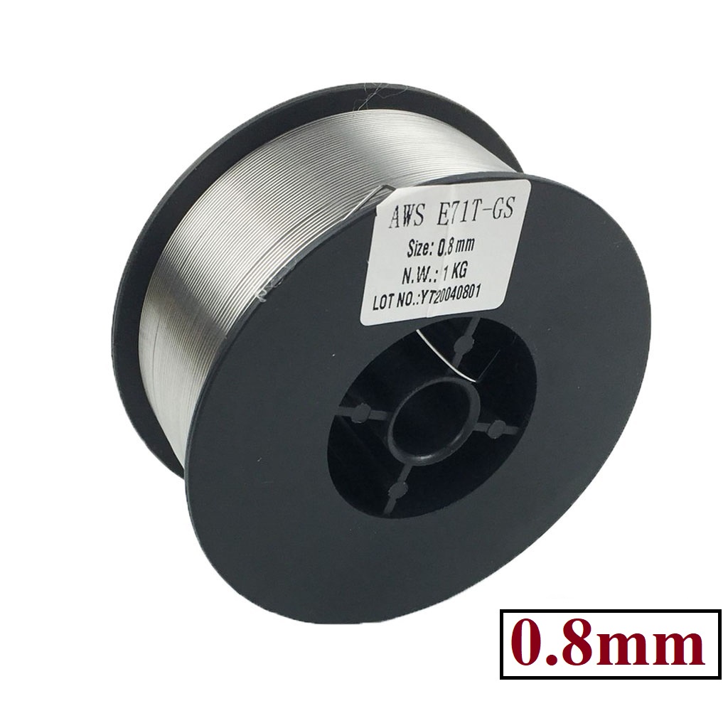 Cuộn dây hàn mig Không khí 1(kg) - 0.8mm và 1.0mm, hàng nhập khẩu, chất lược cao, dễ sử dụng, mối hàn đẹp