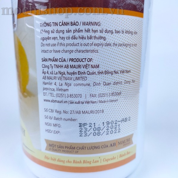 Bột nối Baking Powder AB Mauri - 1kg